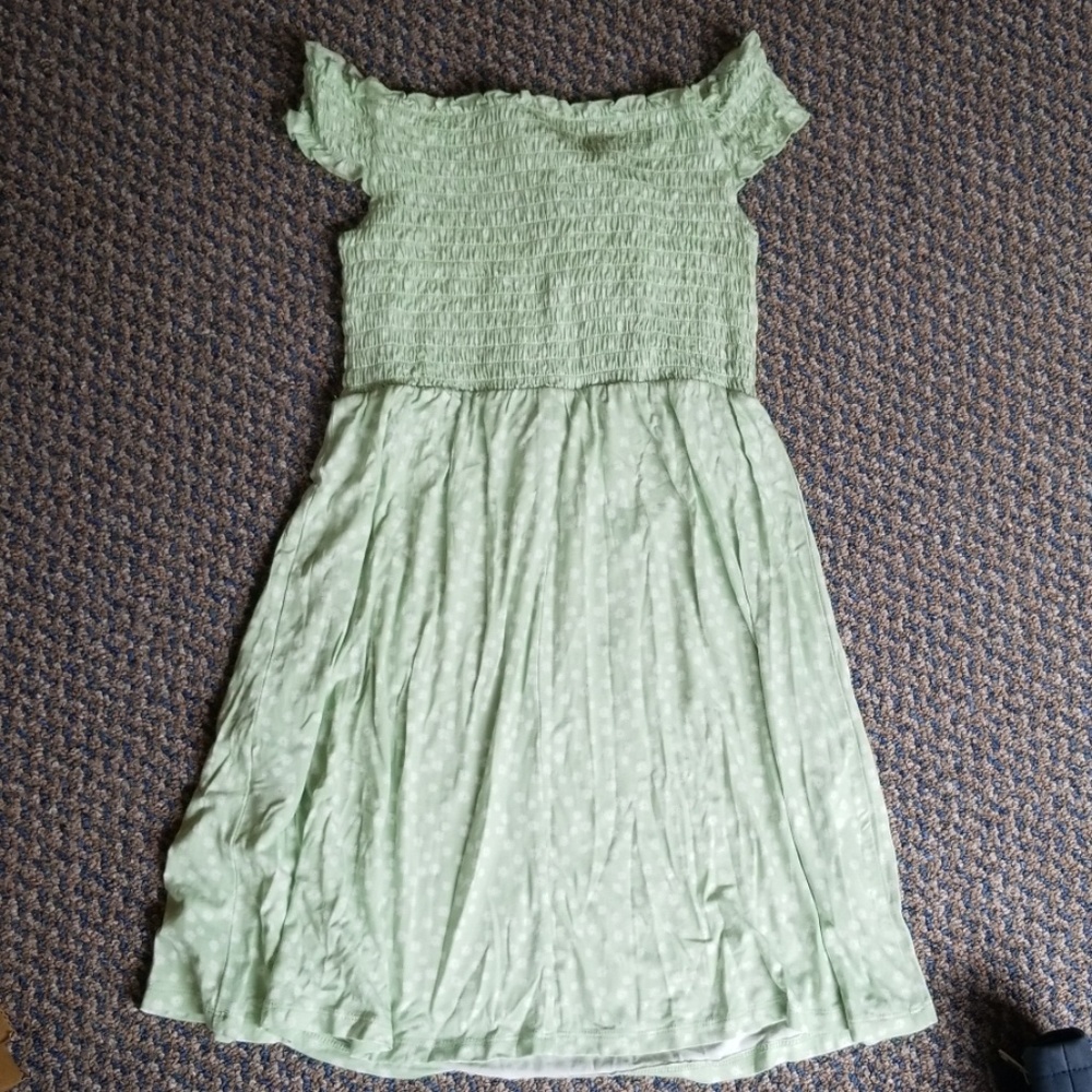 Off the shoulder dress
